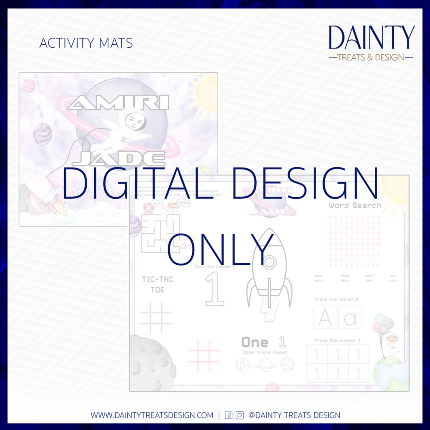 Activity/Placemat Design