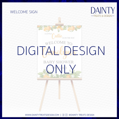 Welcome Sign Design