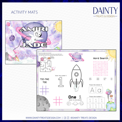 Activity/Placemat Design