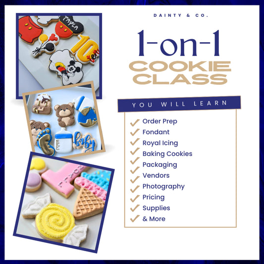 1-ON-1 COOKIE CLASS (HANDS-ON)